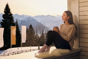 Utsikt fra overnattingsstedet