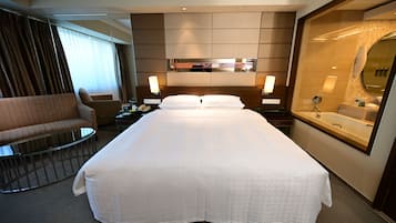 Superior Room, 1 King Bed, Non Smoking, City View | 1 bedroom, premium bedding, minibar, in-room safe