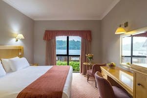 Individually decorated, individually furnished, desk, iron/ironing board