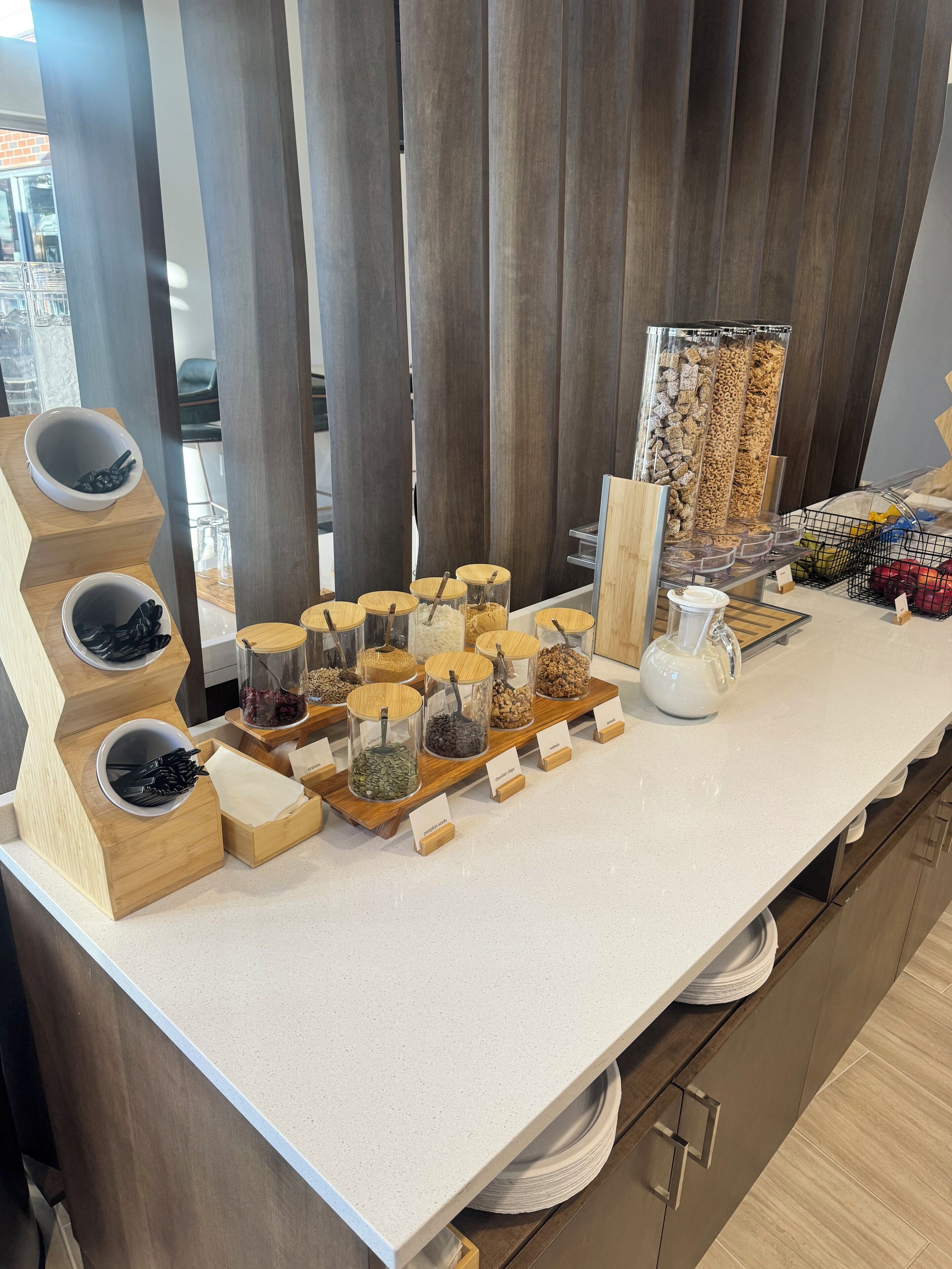 Frühstück und Abendessen, amerikanische Küche