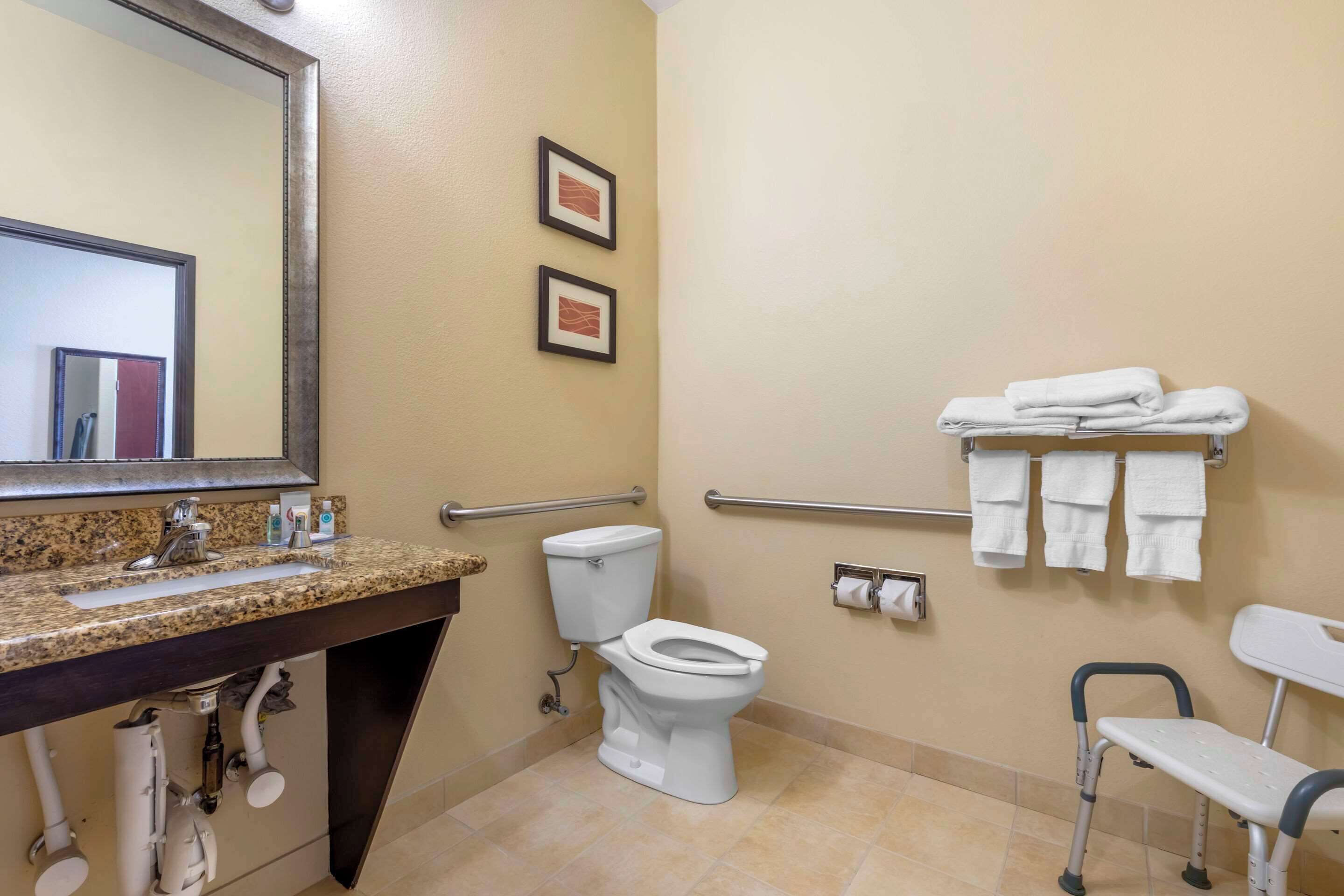 room, 1 king bed, accessible, non smoking | desk, laptop workspace, iron/ironing board, free wifi