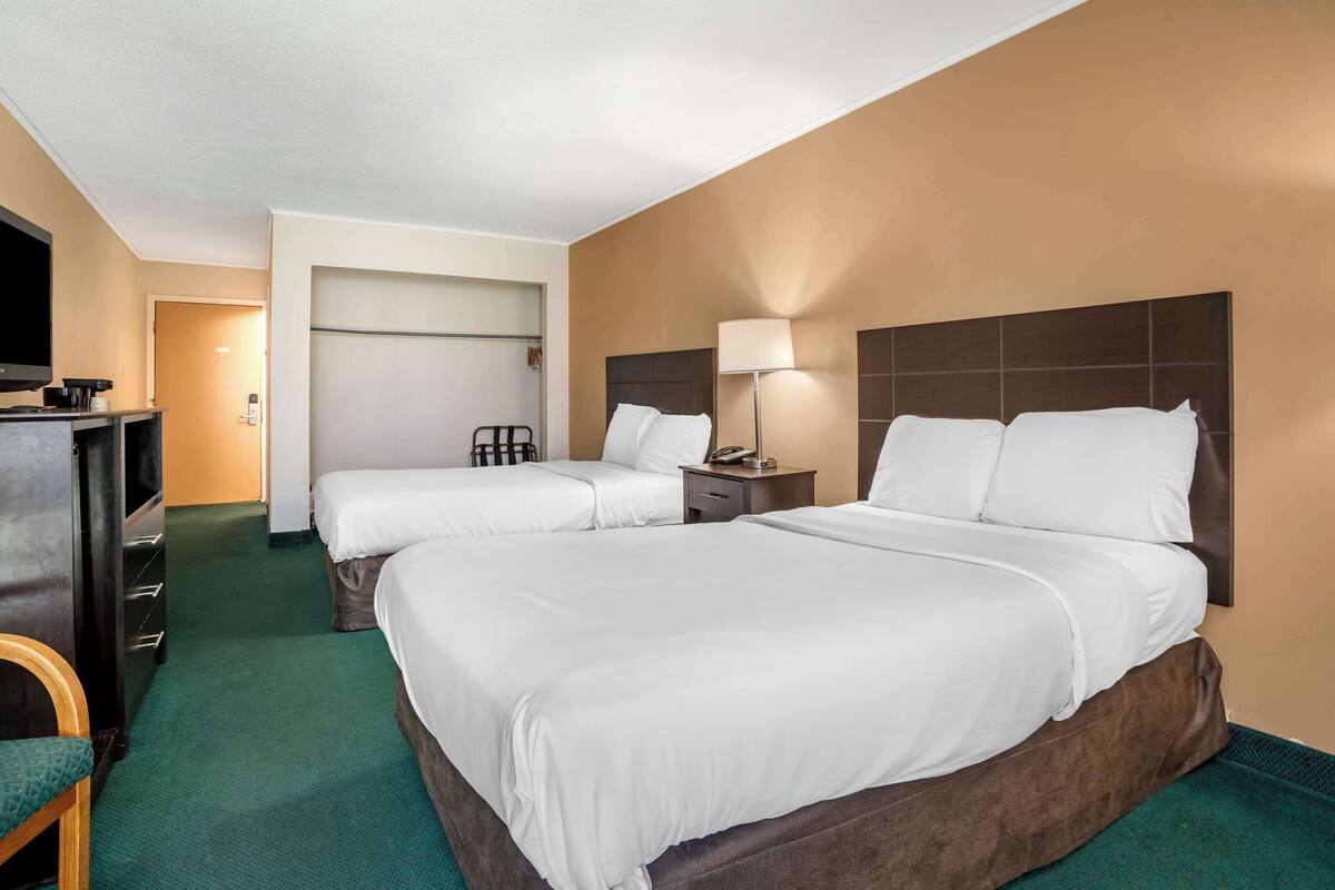 Iron/ironing board, cribs (free), rollaway beds (surcharge), WiFi (free)