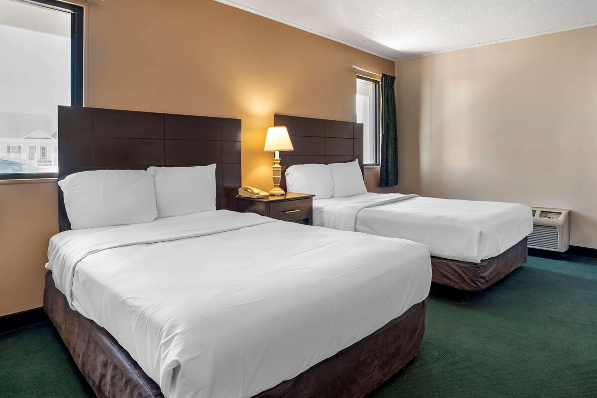 Iron/ironing board, cribs (free), rollaway beds (surcharge), WiFi (free)