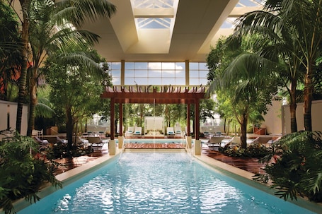 Indoor pool, seasonal outdoor pool, cabanas (surcharge), sun loungers. MGM Tower at Borgata