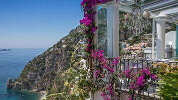 Blick von der Unterkunft