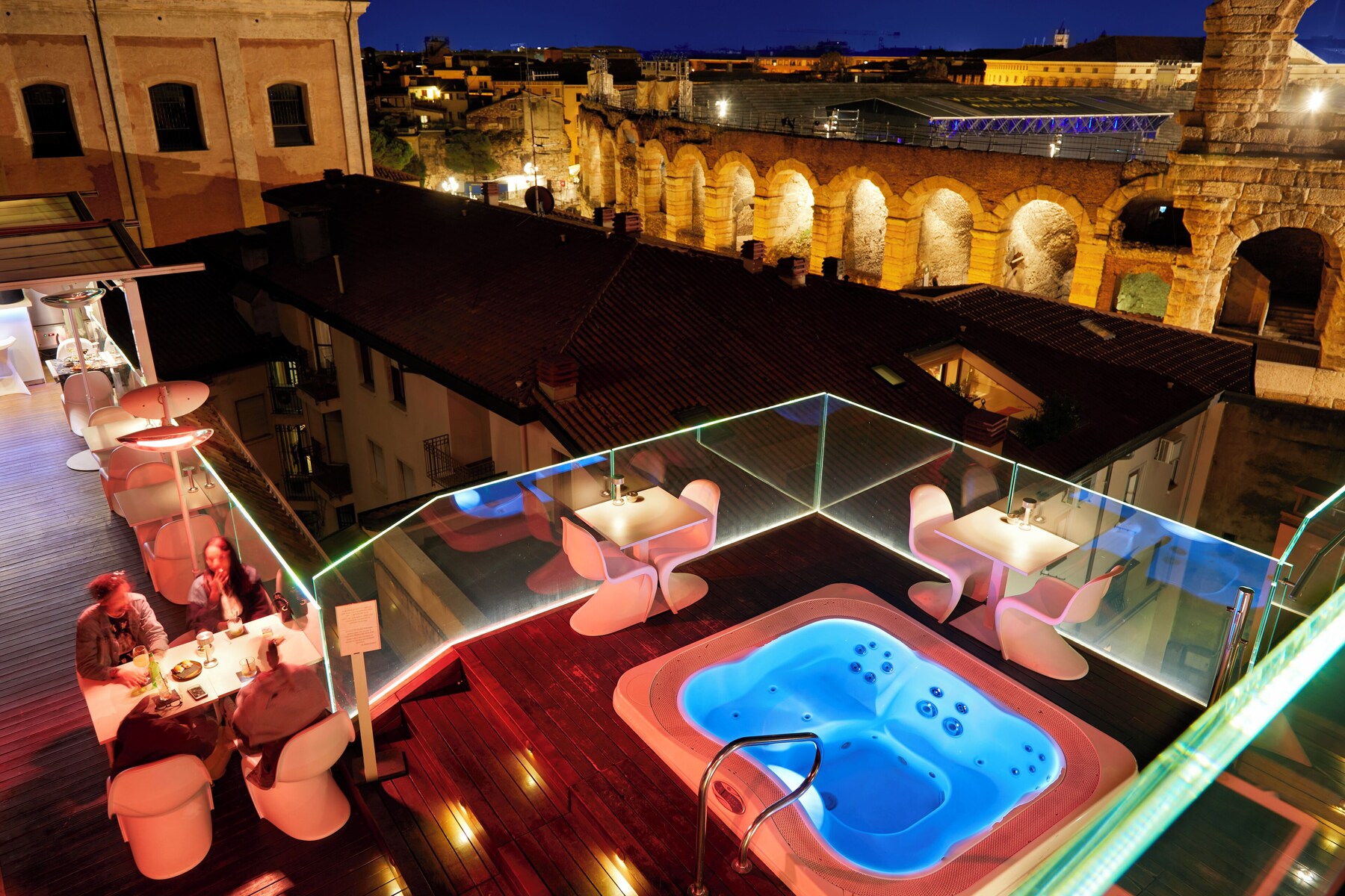 Rooftop terrace