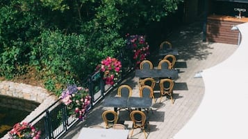 Værelse med 2 enkeltsenge | Terrasse/gårdhave
