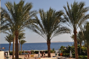View from property - Rehana Royal Beach Resort - Aquapark & Spa - Families & Couples Only -  Premium Ultra All-Inclusive 24H (Sharm El Sheikh)