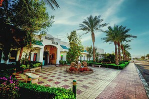 Entrée de l’hébergement