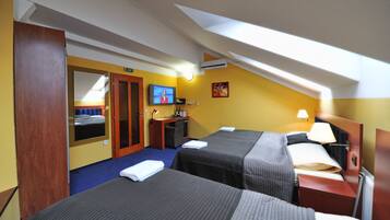 Ropa de cama hipoalergénica y minibar