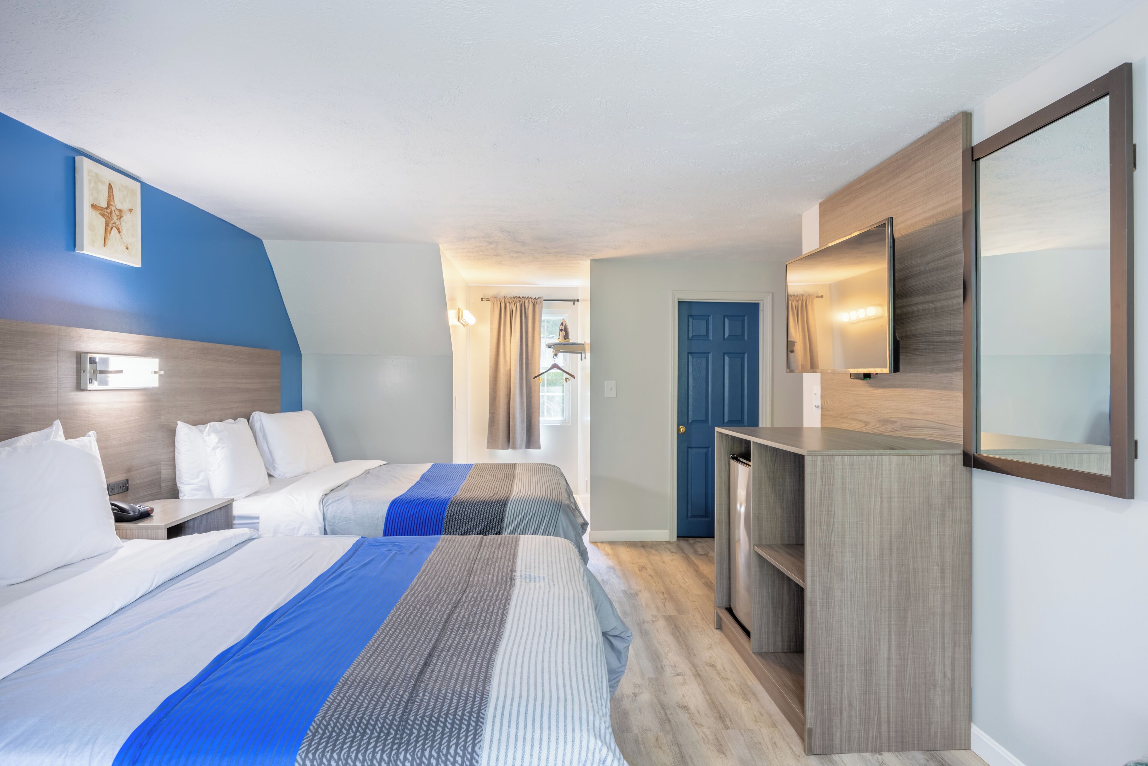 Habitación Deluxe, 2 camas Queen size, para no fumadores | Wifi gratis y ropa de cama 