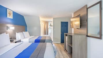 Habitación Deluxe, 2 camas Queen size, para no fumadores | Wifi gratis y ropa de cama
