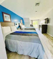Habitación Deluxe, 2 camas de matrimonio, no fumadores | Wifi gratis y ropa de cama