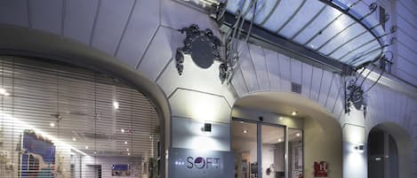 Front of property - evening/night