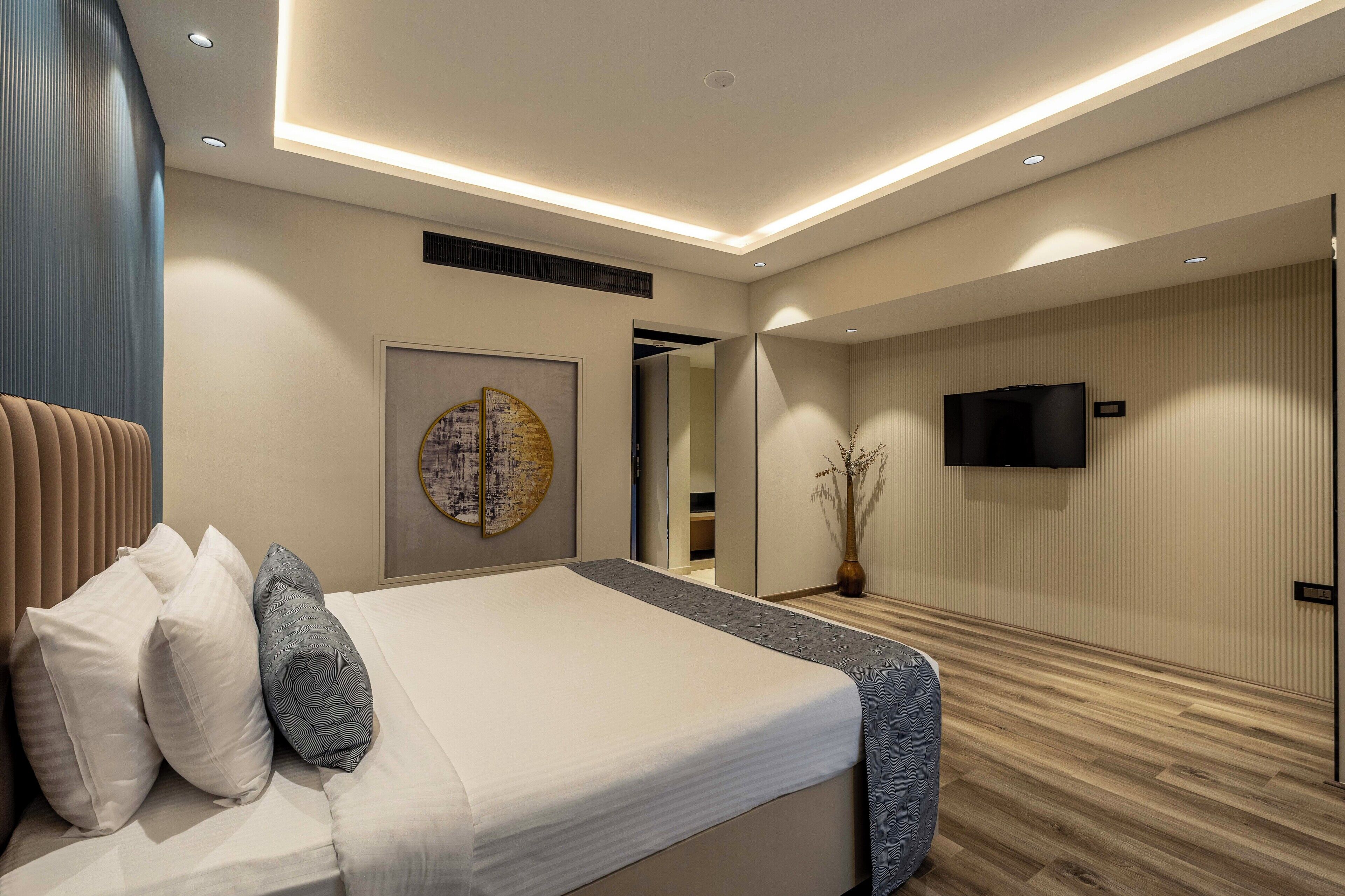 1 habitación, minibar, caja de seguridad en la habitación y escritorio 