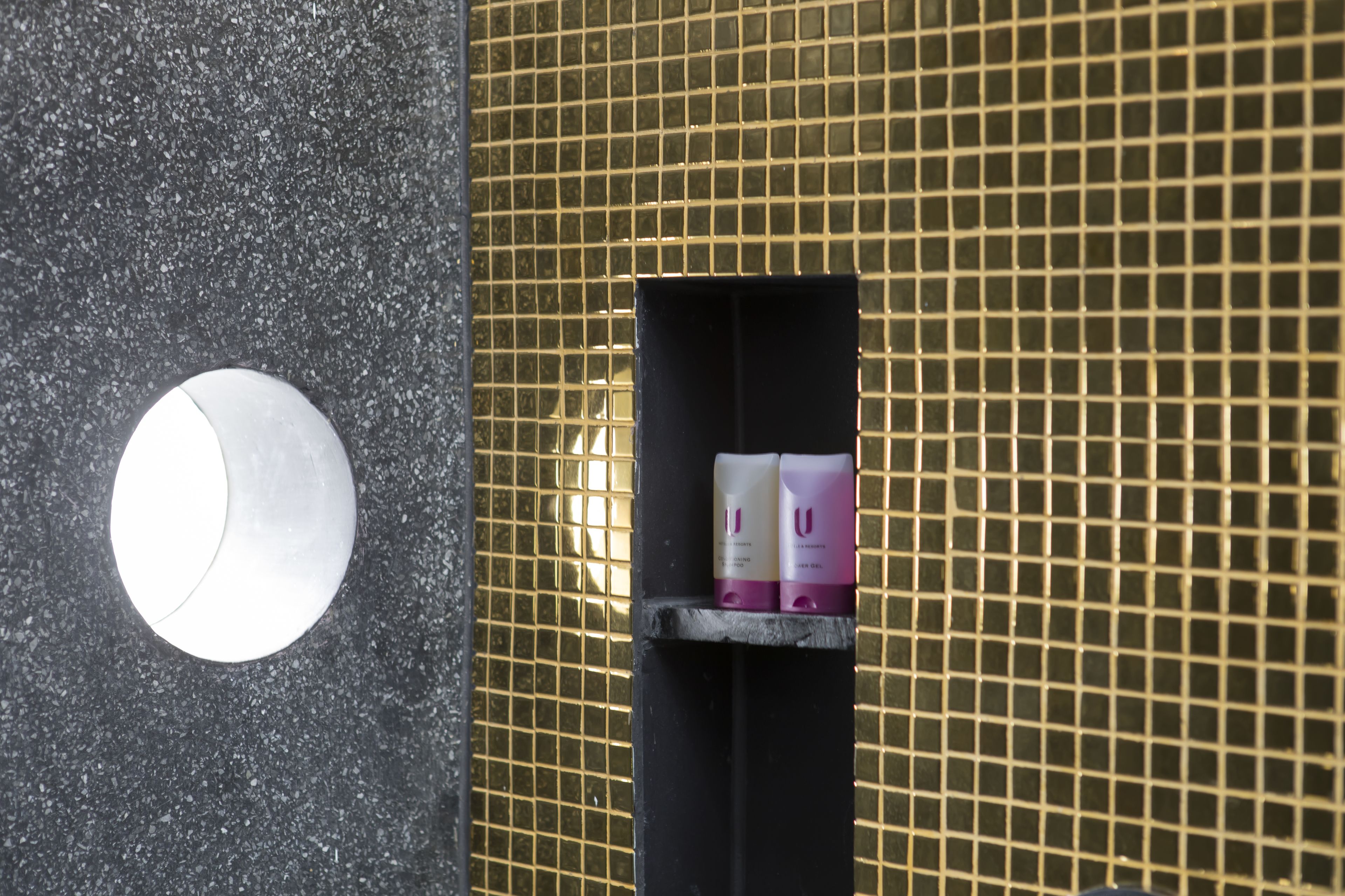 free toiletries, hair dryer, bathrobes, slippers