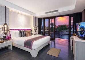 豪華客房, 1 張標準雙人床 | 迷你吧、房內夾萬、獨特設計、書桌