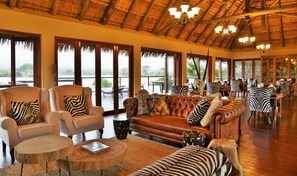 Uitzicht vanuit accommodatie