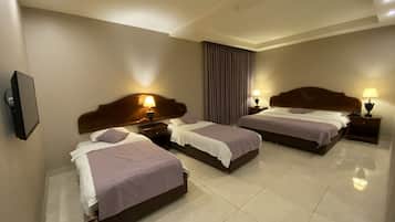 Minibar, in-room safe, desk, blackout drapes