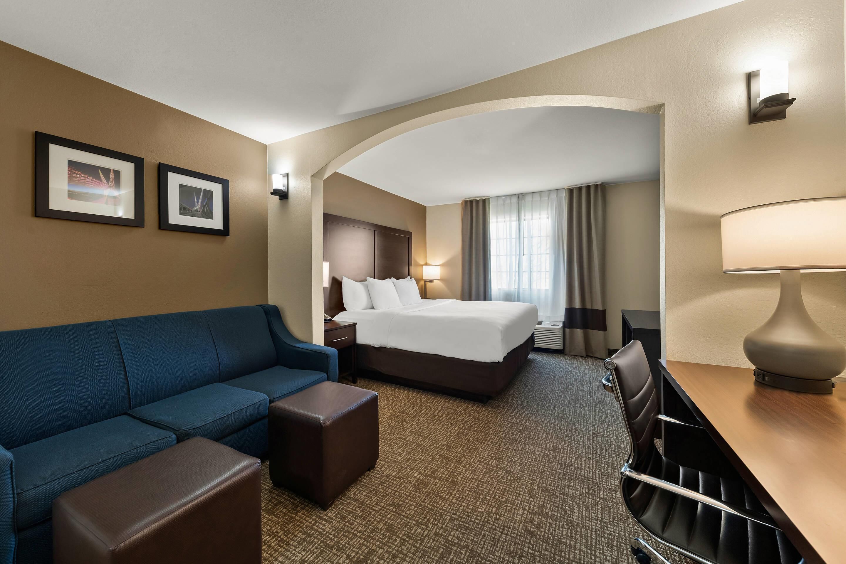 Suite, 1 King Bed with Sofa bed, Non Smoking