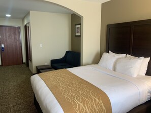 Suite, 1 King Bed with Sofa bed, Non Smoking | Desk, iron/ironing board, free cribs/infant beds, free WiFi