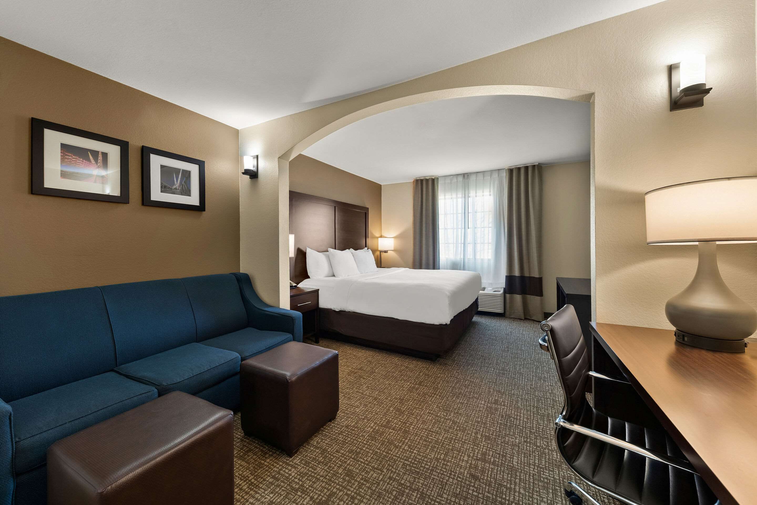 suite, 1 king bed with sofa bed, non smoking | desk, iron/ironing board, free cots/infant beds, free wifi