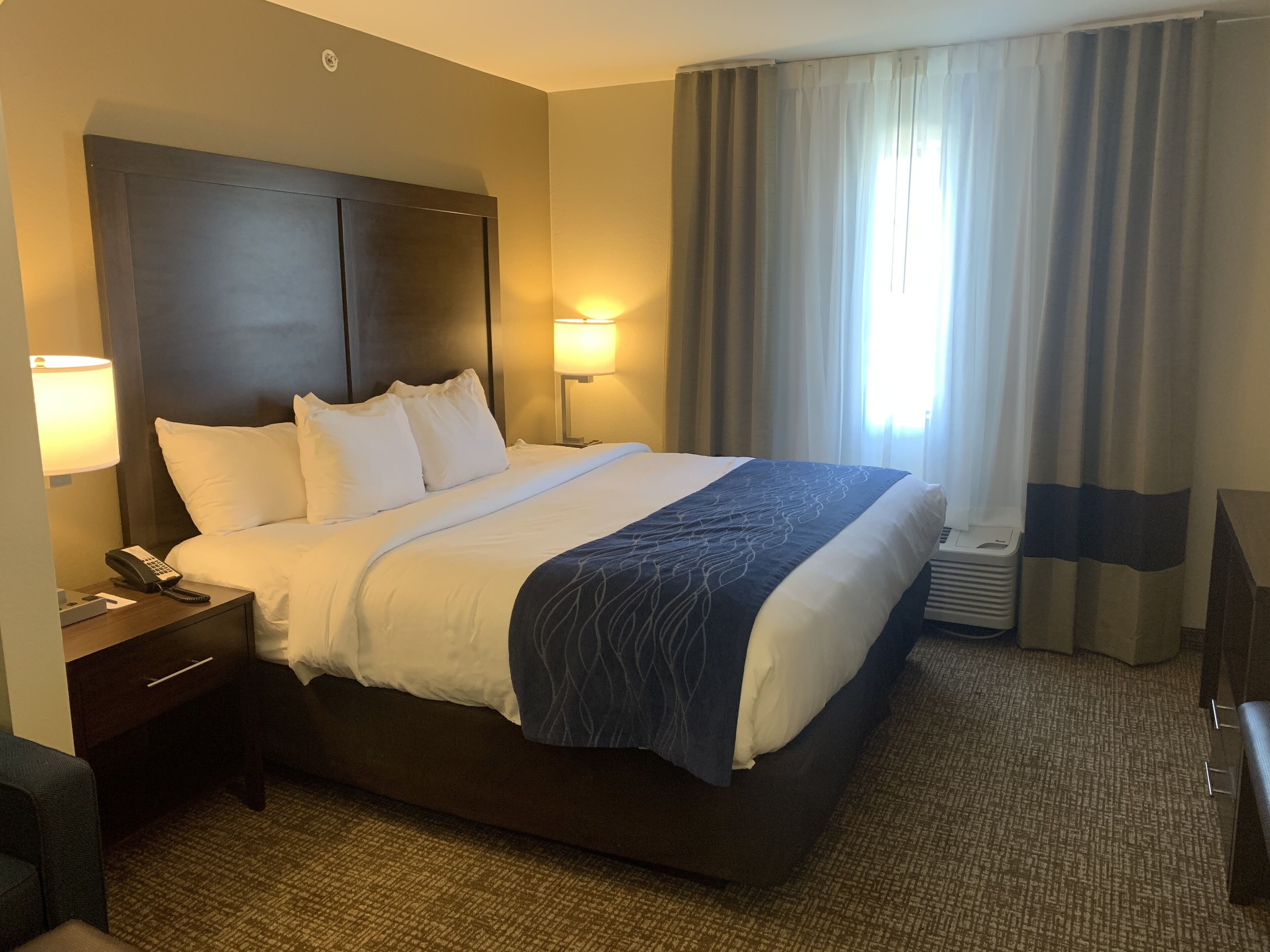 suite, 1 king bed with sofa bed, non smoking | desk, iron/ironing board, free cots/infant beds, free wifi