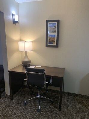 Suite, 1 King Bed with Sofa bed, Non Smoking | Desk, iron/ironing board, free cribs/infant beds, free WiFi