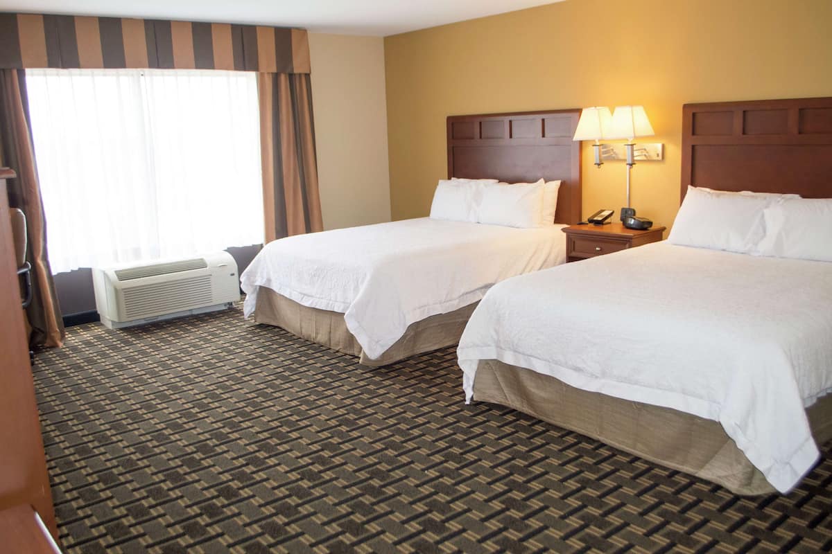 Pillow-top beds, in-room safe, blackout curtains, iron/ironing board