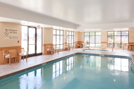 Una piscina techada