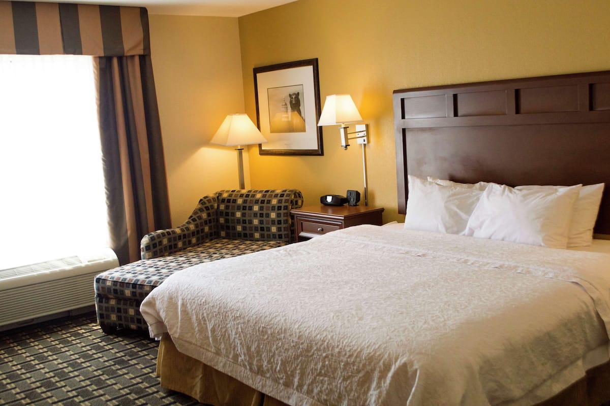 room, 1 king bed, accessible, non smoking | pillow-top beds, in-room safe, blackout curtains, iron/ironing board