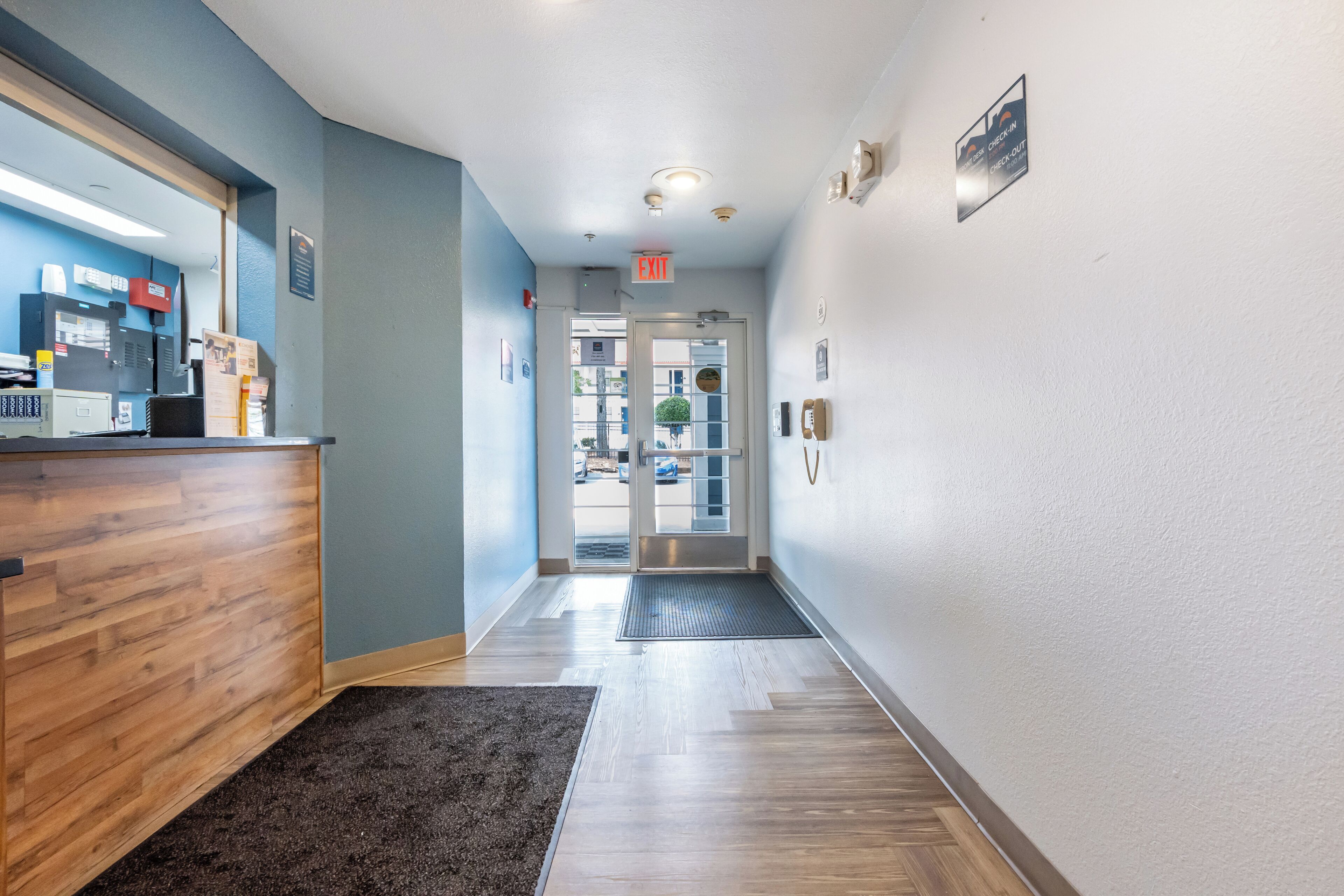 Entrada de la propiedad