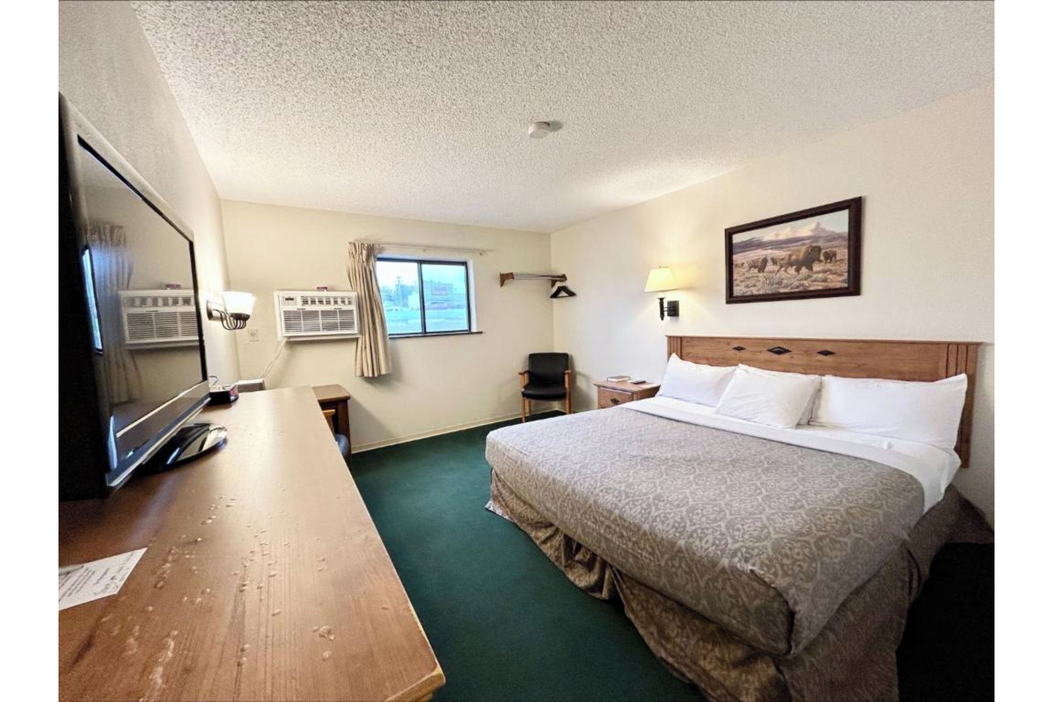 Room, 1 King Bed, Non Smoking | In-room safe, iron/ironing board, free WiFi, bed sheets