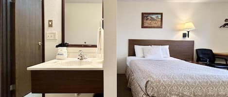 In-room safe, iron/ironing board, free WiFi, bed sheets