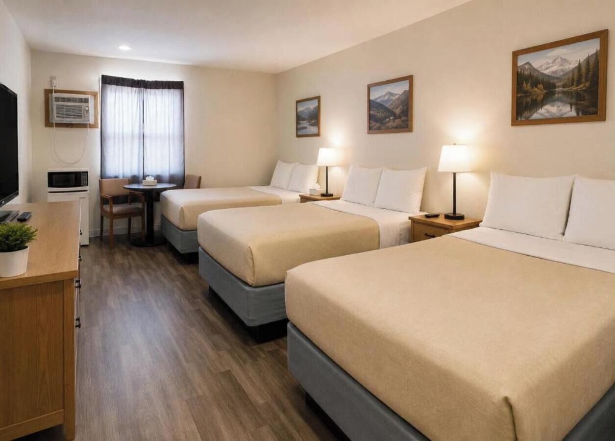 Chambre (3 Queen Beds)