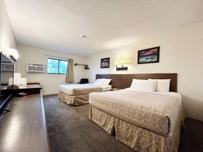 Room, 2 Queen Beds, Non Smoking | In-room safe, iron/ironing board, free WiFi, bed sheets - Homestead Inn Wolf Point Hwy 2 (Wolf Point)