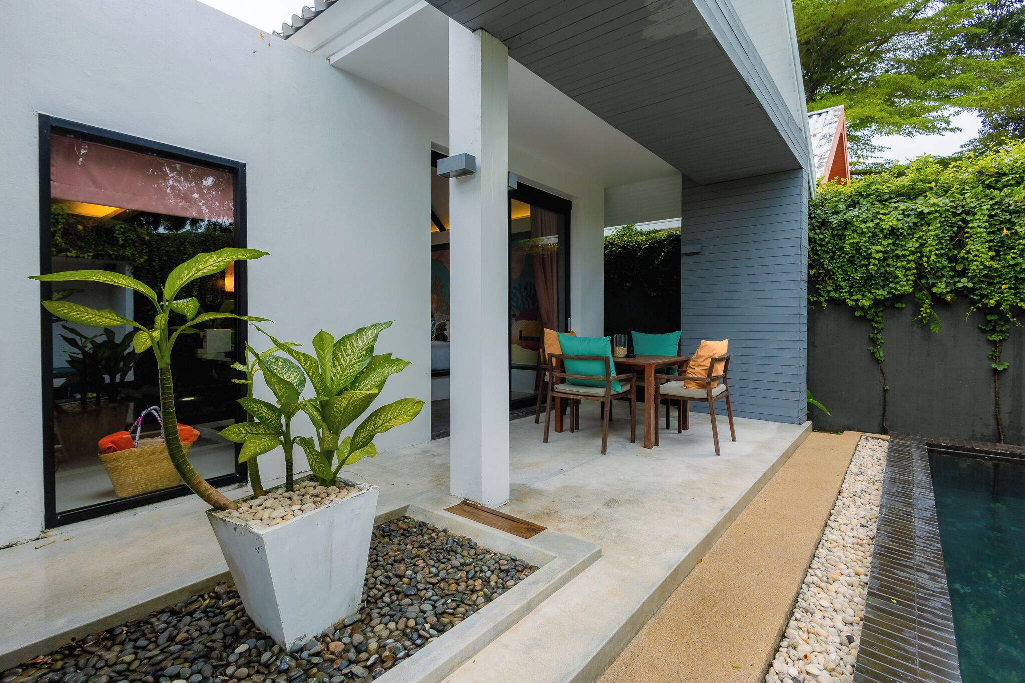 family pool villa | terrace/patio