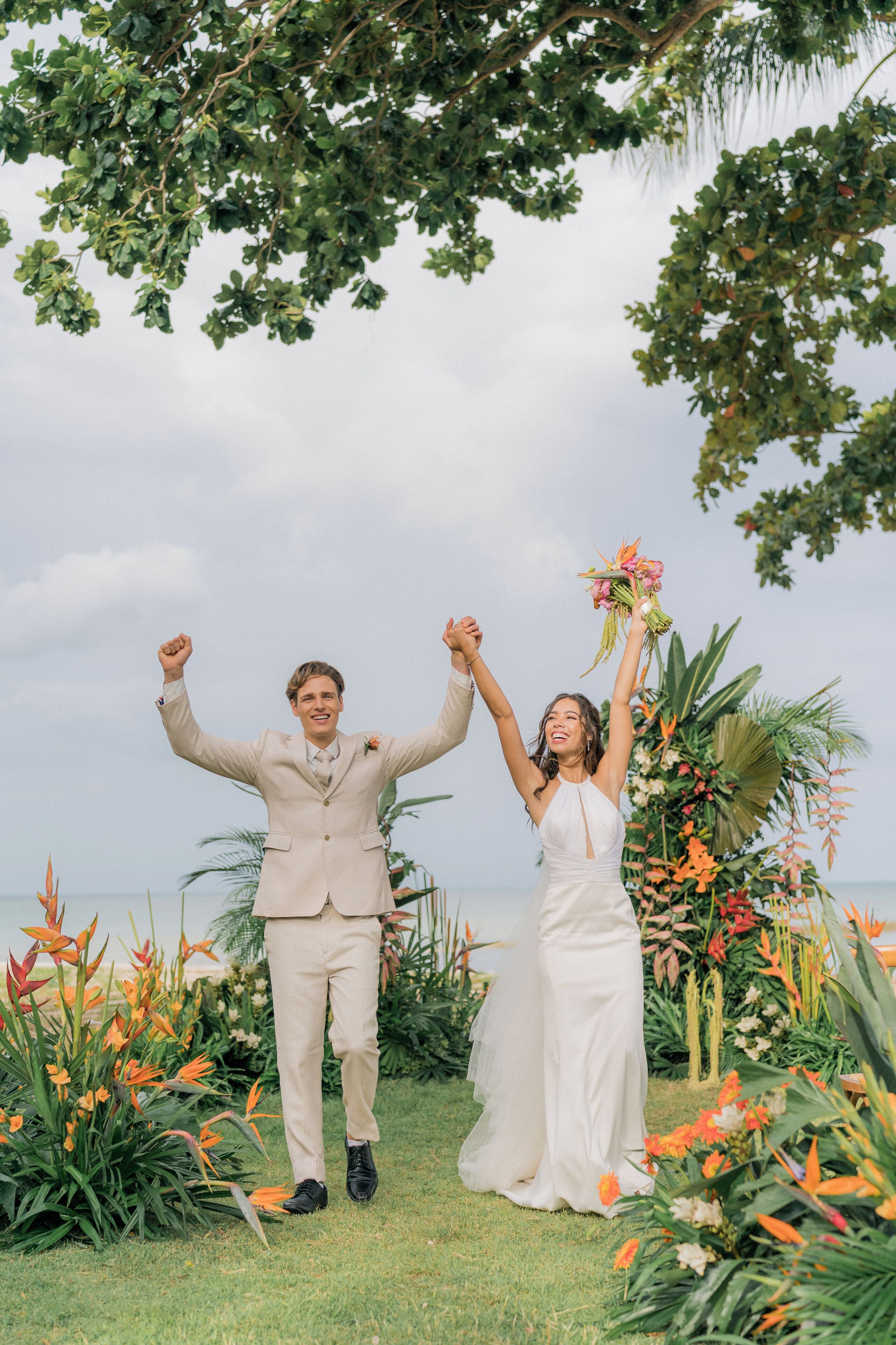 Área de bodas al aire libre