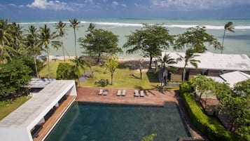 Blick von der Unterkunft