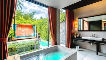 Free toiletries, hair dryer, bathrobes, slippers