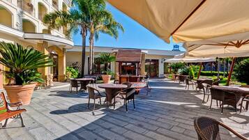 Blick von der Unterkunft