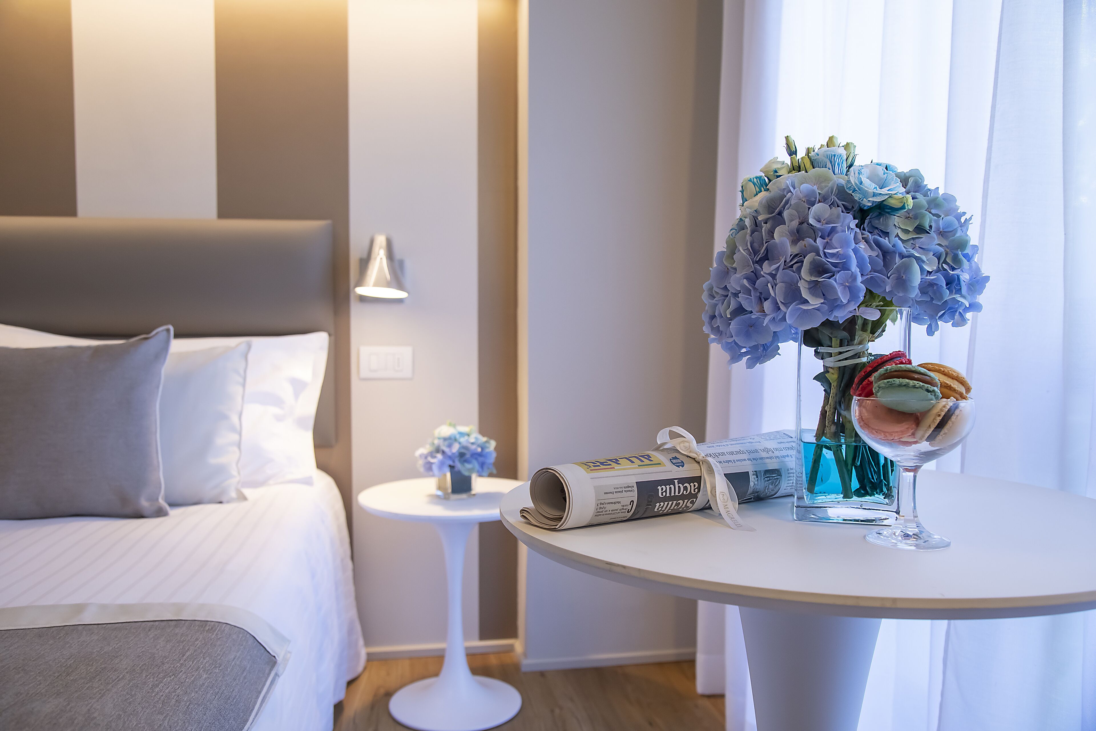 deluxe double or twin room | egyptian cotton sheets, premium bedding, down duvets, in-room safe