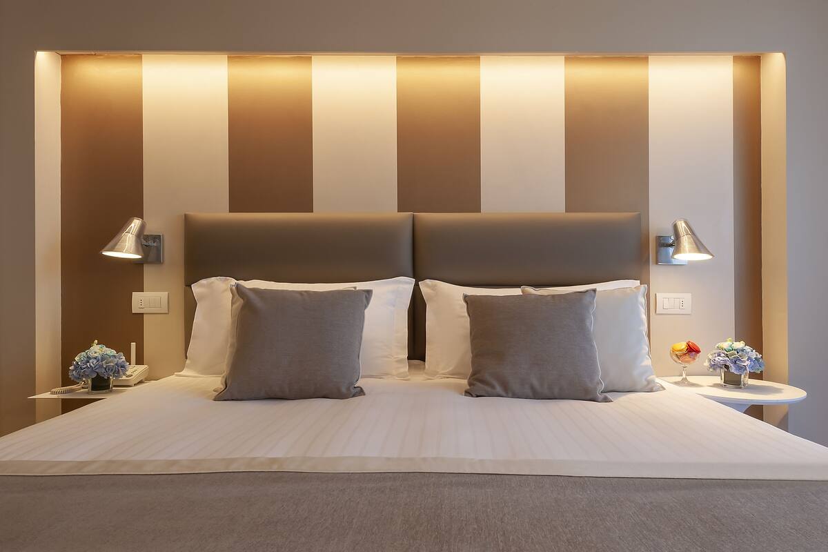 superior double or twin room | egyptian cotton sheets, premium bedding, down duvets, in-room safe