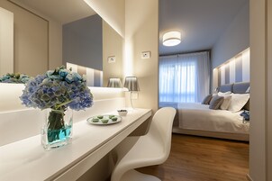 Habitación superior con 1 cama doble o 2 individuales | Sábanas de algodón egipcio y ropa de cama de alta calidad