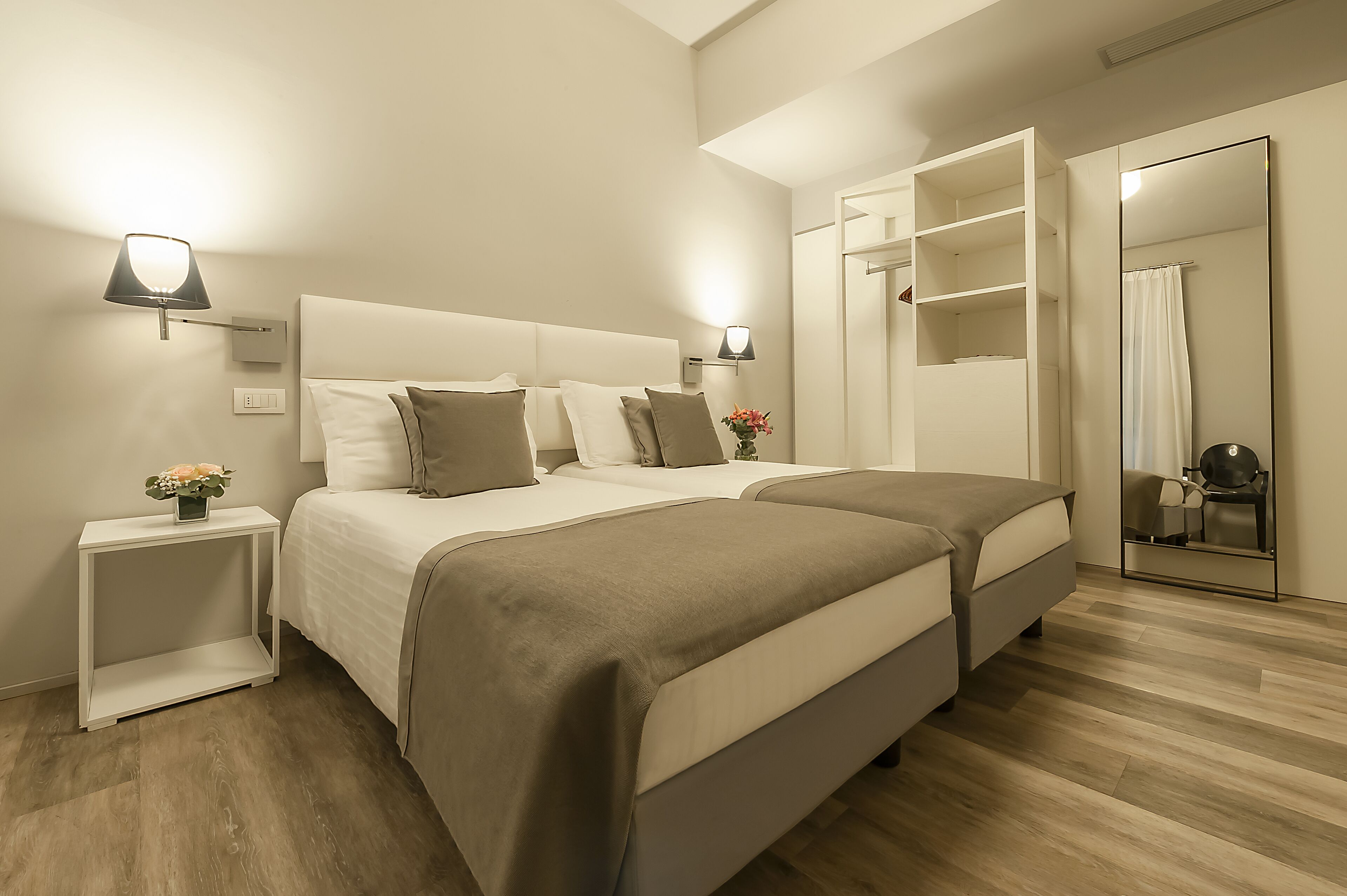 family room | egyptian cotton sheets, premium bedding, down duvets, in-room safe