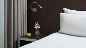 Premium bedding, minibar, in-room safe, desk