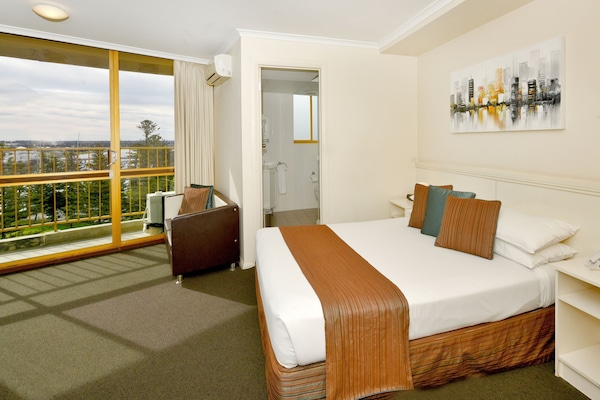 9th to 11th floor Tower Room with Balcony | Minibar, desk, blackout drapes, iron/ironing board