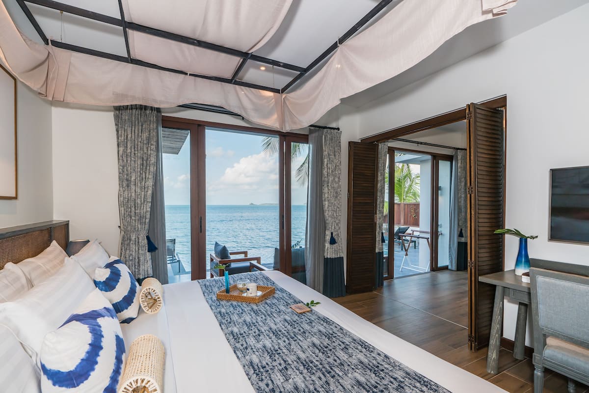 Two-Bedroom Beachfront Pool Villa | 1 bedroom, minibar, in-room safe, desk