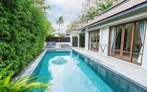 Two Bedroom Grand Pool Villa | 1 bedroom, minibar, in-room safe, desk