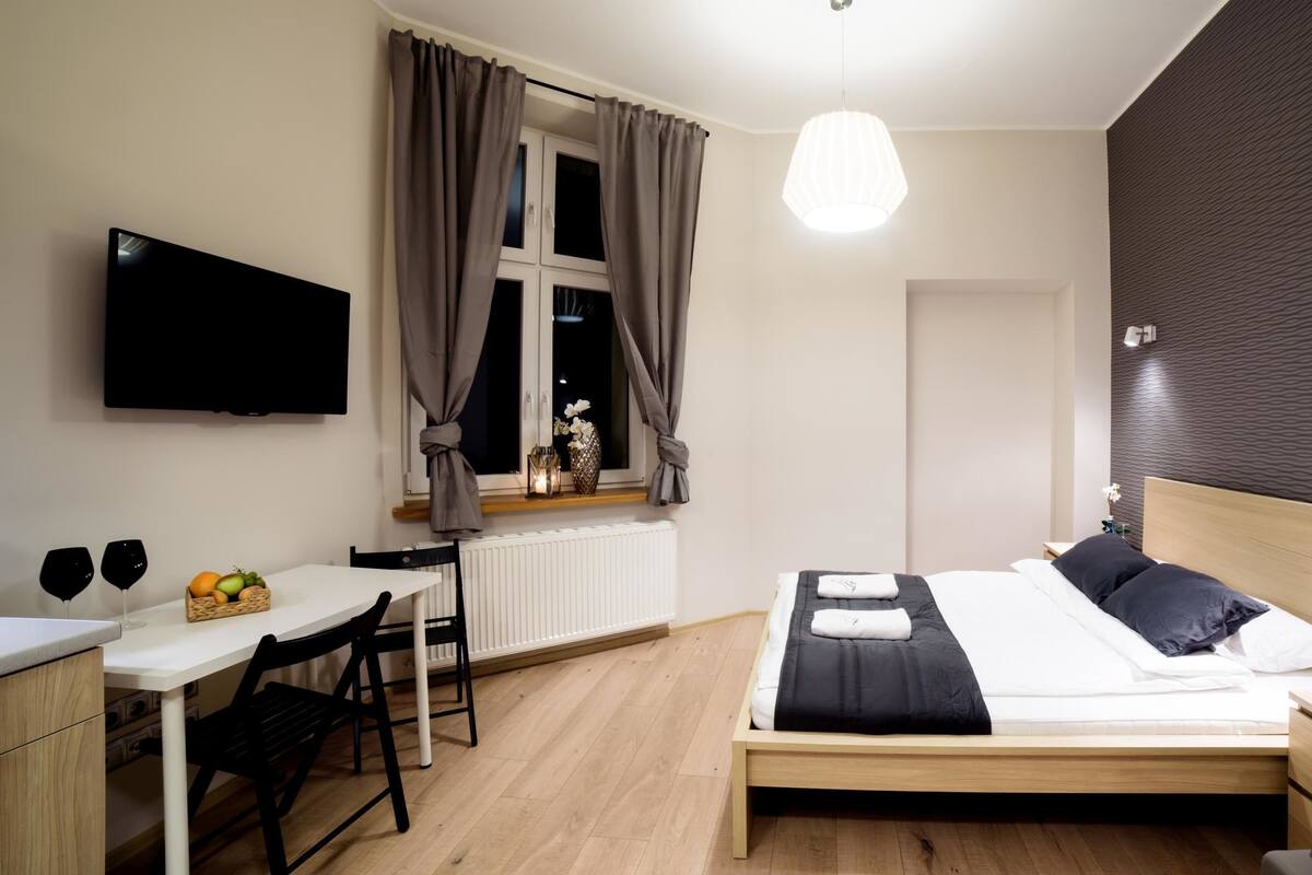 Apartemen (7) | Setrika/meja setrika dan Wi-Fi gratis